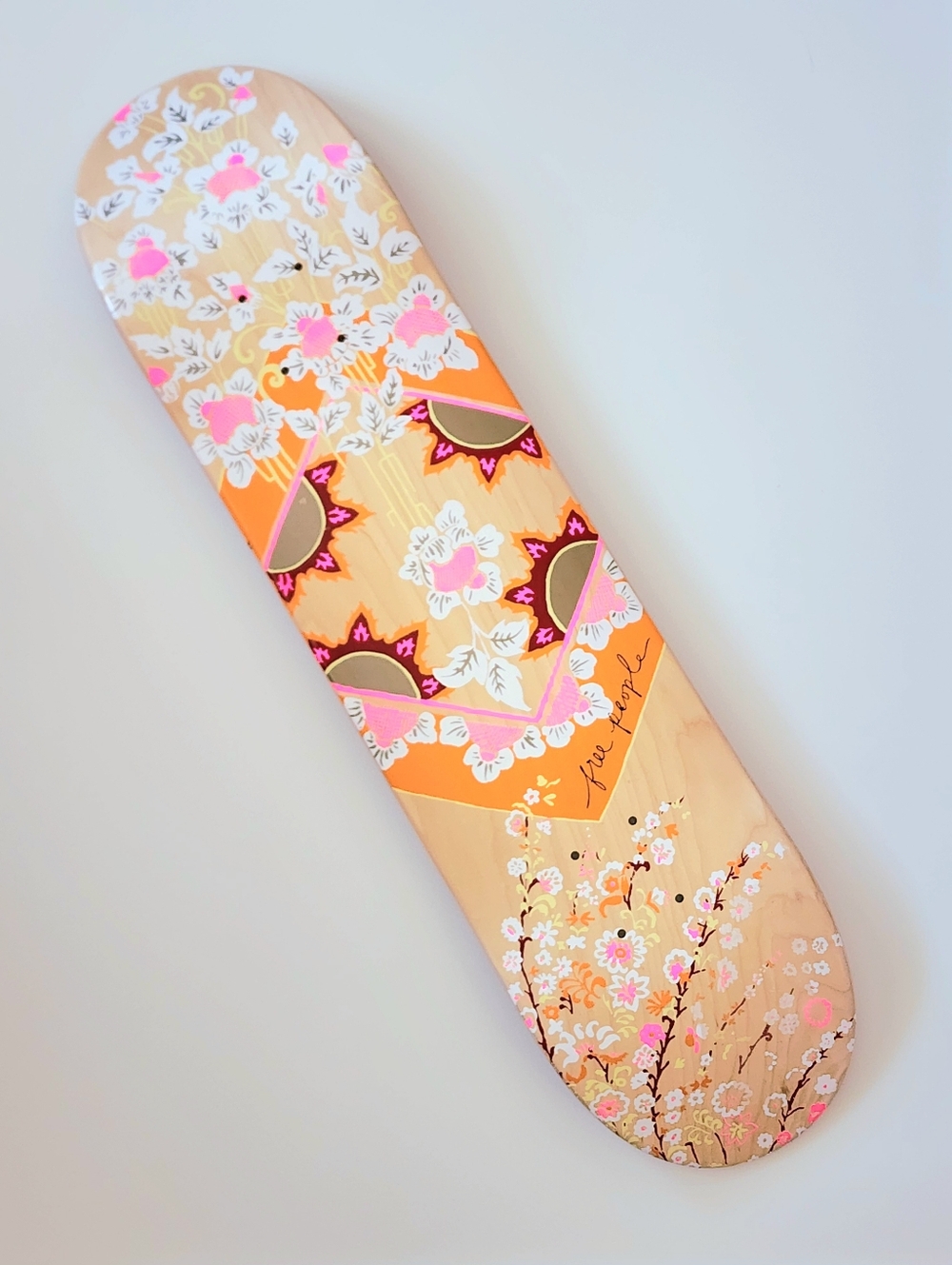 NEW Limited Edition Free People Custom Skate Deck RARE Skateboard